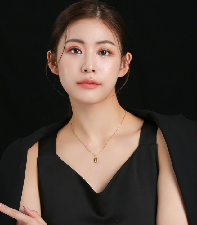 순금 옥타 레이어드 목걸이 3.75g