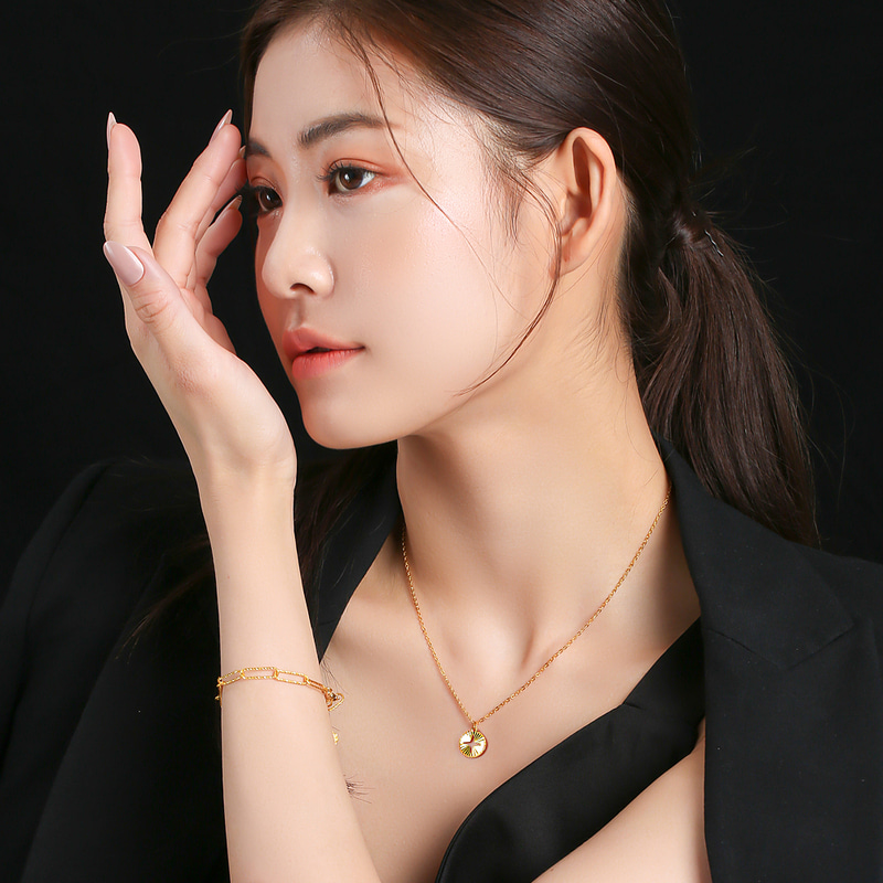 순금 스타더스트 목걸이 3.75g