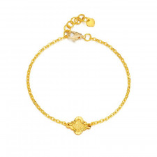 순금 팬시 클로버 팔찌 3.75g