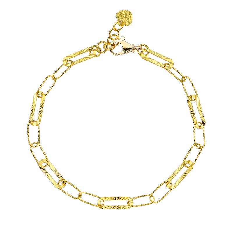 순금 2루프 선샤인 체인 팔찌 3.75g