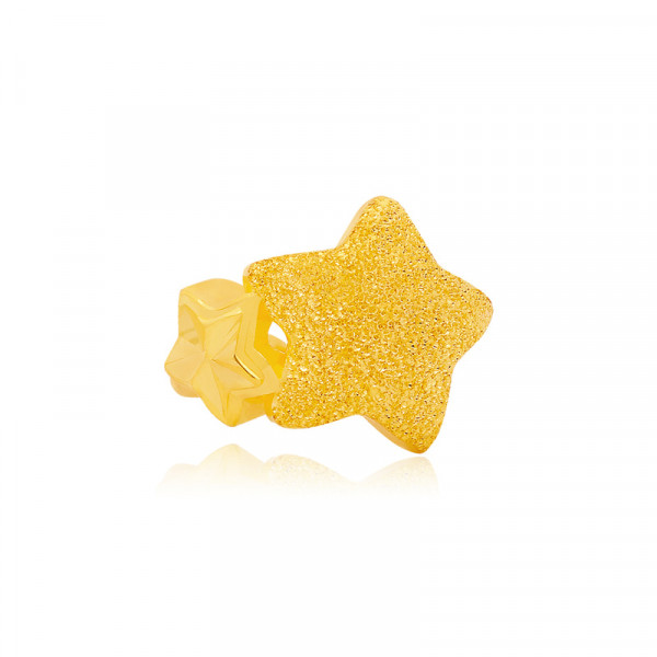 순금 통통별 돌반지 3.75g