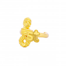 순금 명주실 돌반지 3.75g