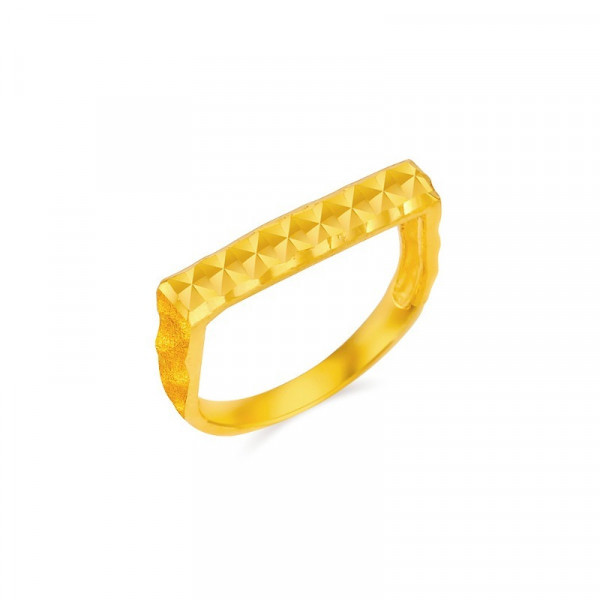 순금 컷팅 스퀘어 반지 3.75g