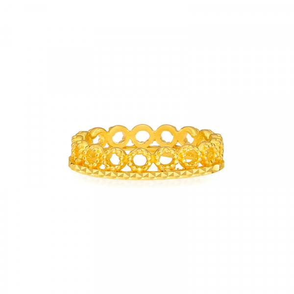 순금 골든 크라운 반지 3.75g