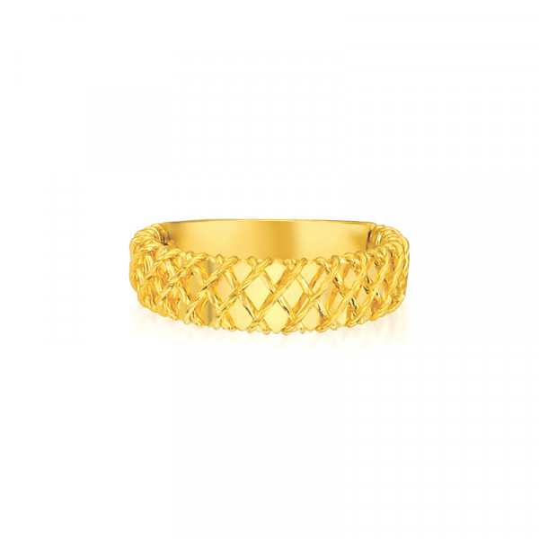 순금 크로싱 와이어 반지 3.75g