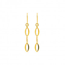 순금 포인트 후크 귀걸이 3.75g