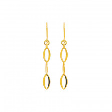 순금 포인트 후크 귀걸이 3.75g