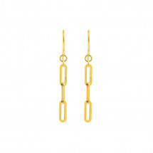 순금 클래식 체인 귀걸이 3.75g