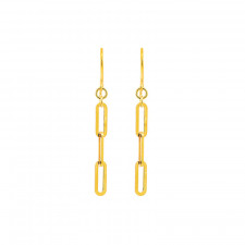 순금 클래식 체인 귀걸이 3.75g