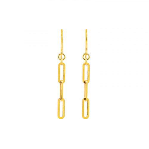 순금 클래식 체인 귀걸이 3.75g