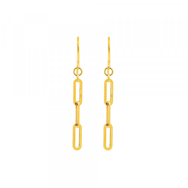 순금 클래식 체인 귀걸이 3.75g