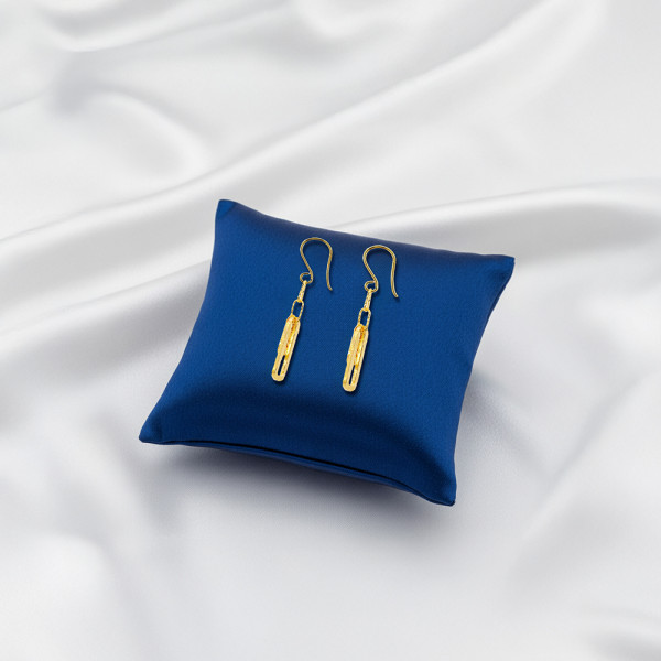 순금 루나 드롭 귀걸이 3.75g