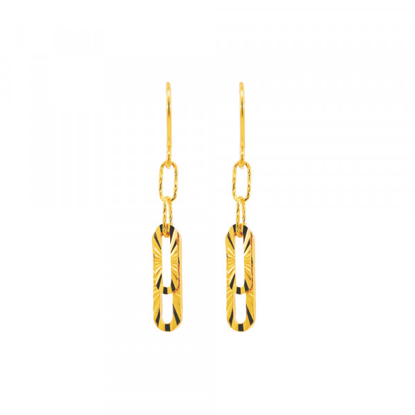 순금 루나 드롭 귀걸이 3.75g