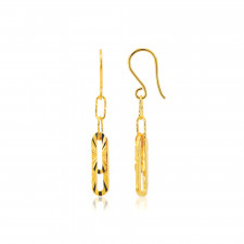 순금 루나 드롭 귀걸이 3.75g