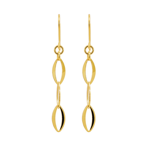 순금 포인트 후크 귀걸이 3.75g